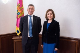Maia Sandu a avut o întrevedere cu ambasadorul Regatului Unit al Marii Britanii și al Irlandei de Nord